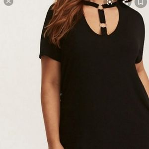Torrid Double O ring shirt